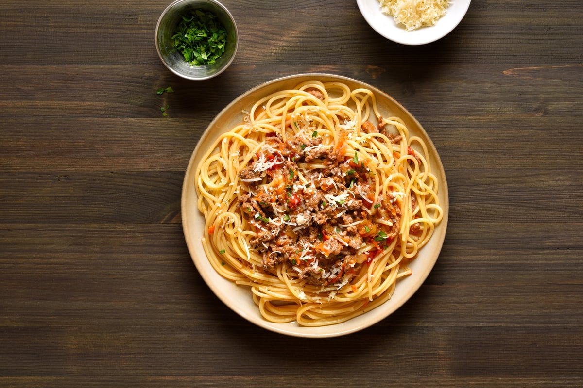 Meat Sauce Pasta Combo